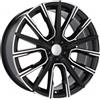 Cerchi in lega Dedica per BMW modello B5836 9.5x19 Nero Lucido