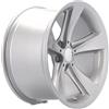 Cerchi in lega Dedica per BMW modello BK086 8.0x17 Argento