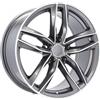 Cerchi in lega Dedica per Audi modello BK690 8.0x18 Grigio Lucido
