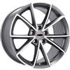 Cerchi in lega Dedica per Audi modello BK703 8.5x19 Grigio Lucido