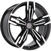 Cerchi in lega Dedica per BMW modello BY983 8.0x18 Nero Lucido
