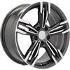 Cerchi in lega Dedica per BMW modello BY983 8.5x18 Grigio Lucido