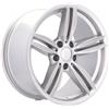 Cerchi in lega Dedica per BMW modello E493 9.0x18 Argento