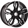 Cerchi in lega Dedica per BMW modello FE170 8.5x19 Nero Lucido