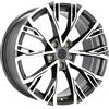Cerchi in lega Dedica per Audi modello I5170 8.0x18 Grigio Lucido