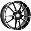 Cerchi in lega Dedica per Mercedes modello B5462 7.5x19 Nero lucido