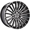 Cerchi in lega Dedica per Mercedes modello B5909 8.5x18 Nero lucido