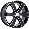 Cerchi in lega Dedica per Mercedes modello BK474 7.0x16 Nero lucido
