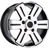 Cerchi in lega Dedica per Mercedes modello BK562 7.0x16 Nero lucido