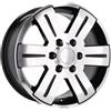 Cerchi in lega Dedica per Mercedes modello BK562 7.0x16 Nero lucido