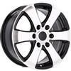 Cerchi in lega Dedica per Mercedes modello BK747 7.0x16 Nero lucido