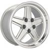 Cerchi in lega Dedica per Mercedes modello FD5938 8.0x17 Argento + bordo lucido