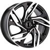 Cerchi in lega Dedica per Citroen modello BK607 7.0x16 Nero Lucido