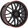 Cerchi in lega Dedica per Mercedes modello REW020 8.5x18 Nero opaco