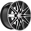 Cerchi in lega Dedica per Mercedes modello Y0102 7.5x19 Nero lucido
