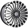 Cerchi in lega Dedica per Land Rover modello B1365 9.0x22 Nero Lucido