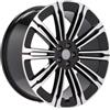 Cerchi in lega Dedica per Land Rover modello B1808 9.5x22 Nero Lucido