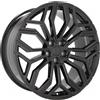 Cerchi in lega Dedica per Land Rover modello HF5225 10.0x22 Nero