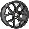 Cerchi in lega Dedica per Land Rover modello I5562 9.5x22 Nero