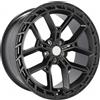 Cerchi in lega Dedica per Land Rover modello I5589 10.0x22 Nero Semi-Opaco