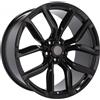 Cerchi in lega Dedica per Land Rover modello XE328 9.5x22 Nero Semi-Opaco