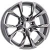 Cerchi in lega Dedica per Skoda modello SK516 7.0x17 Grigio Lucido