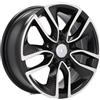 Cerchi in lega Dedica per Hyundai modello B5087 6.5x16 Nero Lucido