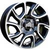 Cerchi in lega Dedica per Kia modello XE186 6.0x14 Nero Lucido
