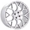 Cerchi in lega Dedica per Smart modello B1449 5.5x16 Silver + Polish