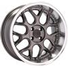 Cerchi in lega Dedica per Smart modello FR762 7.0x16 Gun Metal