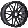 Cerchi in lega Dedica per Smart modello HX013 7.5x17 Nero Semi-Opaco