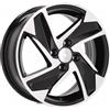 Cerchi in lega Dedica per Hyundai modello Y1169 6.0x15 Nero Lucido