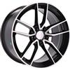 Cerchi in lega Dedica per Mercedes modello B5461 8.0x18 Nero lucido
