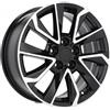 Cerchi in lega Dedica per Toyota modello B5463 6.5x16 Nero Lucido