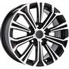 Cerchi in lega Dedica per Toyota modello B5845 6.0x15 Nero Lucido