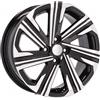 Cerchi in lega Dedica per Toyota modello D1822 6.0x16 Nero Lucido