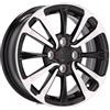 Cerchi in lega Dedica per Toyota modello I0360 5.5x14 Nero Lucido