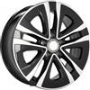 Cerchi in lega Dedica per RacingLine modello A1774012900 6.5x17 Nero Lucido