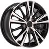 Cerchi in lega Dedica per Toyota modello L1051 6.0x15 Nero Lucido