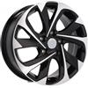 Cerchi in lega Dedica per Toyota modello XFE89 6.5x16 Nero Lucido