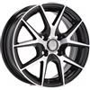 Cerchi in lega Dedica per RacingLine modello B1795 5.5x14 Nero Lucido