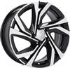 Cerchi in lega Dedica per RacingLine modello B5762 6.5x16 Nero Lucido