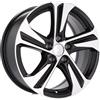 Cerchi in lega Dedica per RacingLine modello F5832 6.5x16 Nero Lucido