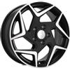 Cerchi in lega Dedica per RacingLine modello RXFE172 6.5x16 Nero + Polish Half Matt