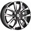 Cerchi in lega Dedica per RacingLine modello SW301 6.0x15 Nero Lucido