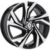 Cerchi in lega Dedica per Renault modello B5762 6.5x16 Nero Lucido