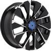 Cerchi in lega Dedica per Renault modello I2102 6.5x16 Nero Lucido