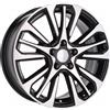 Cerchi in lega Dedica per Renault modello Y0057 7.0x17 Nero Lucido