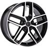 Cerchi in lega Dedica per Seat modello B1426 7.5x18 Nero Lucido