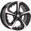 Cerchi in lega Dedica per Seat modello B5943 7.0x17 Nero Lucido